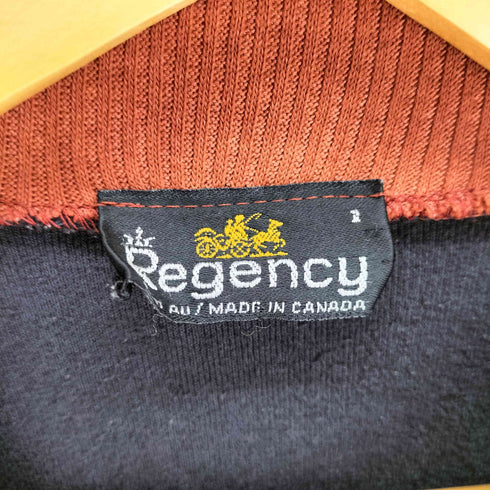 Regency カナダ製 ベロア トラックジャケット メンズ JPN:1