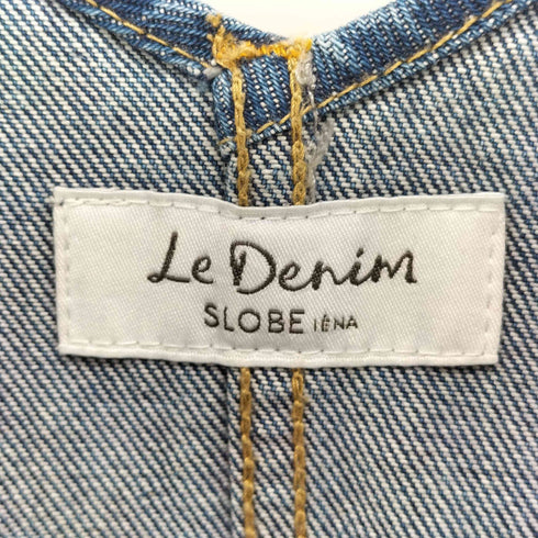 スローブイエナ SLOBE IENA 24SS LE DENIMベイカーオーバーオール レディース 36