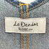 スローブイエナ SLOBE IENA 24SS LE DENIMベイカーオーバーオール レディース 36