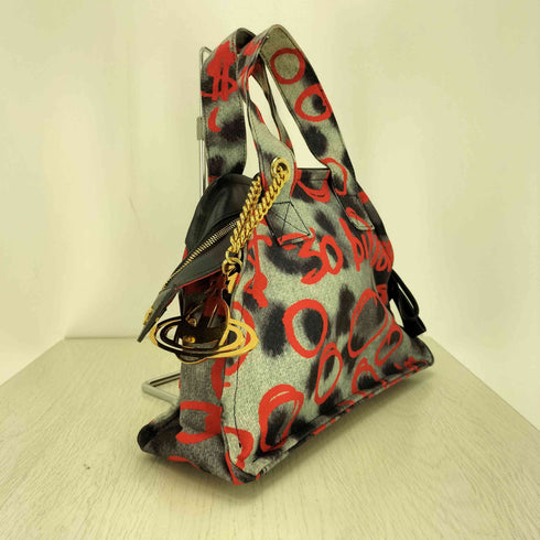 ヴィヴィアンウエストウッド Vivienne Westwood ヤスミン レオパードハンドバック レディース