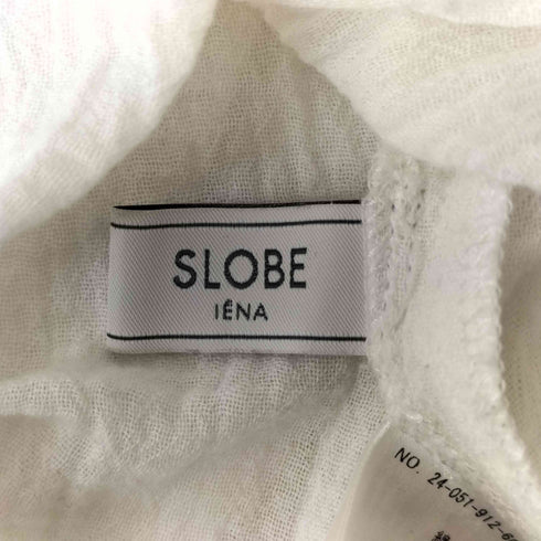 スローブイエナ SLOBE IENA 24SS ガーゼ 2WAYブラウス レディース FREE
