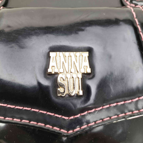 アナスイ ANNA SUI キーホルダー付き 2way エナメル ショルダーバッグ レディース