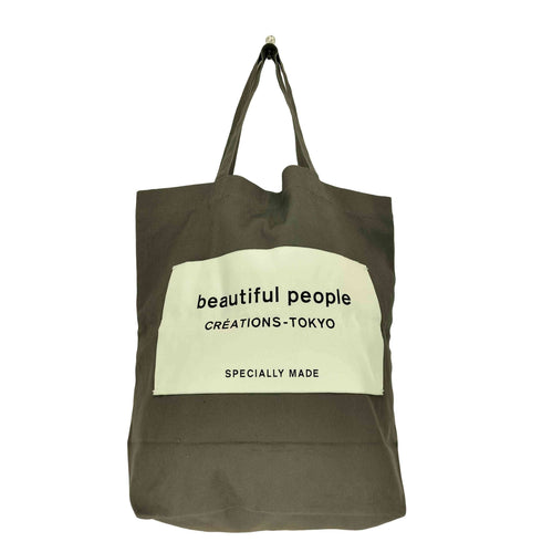 ビューティフルピープル beautiful people SDGs name tag tote bag レディース
