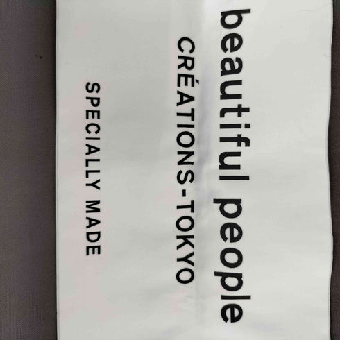 ビューティフルピープル beautiful people SDGs name tag tote bag レディース