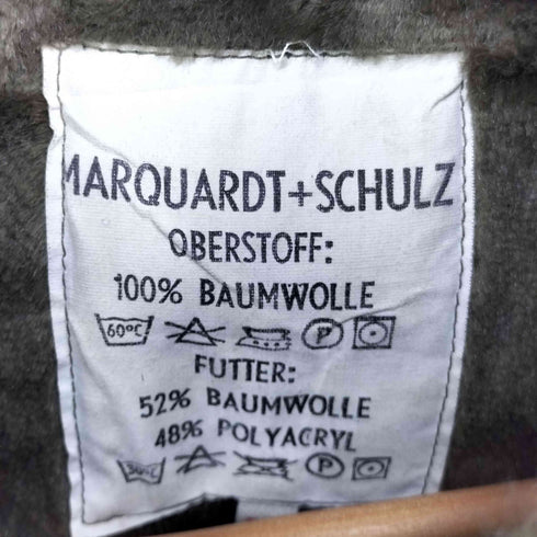 マーカートシュルツ MARQUARDT SCHULZ ドイツ軍 ボアライナー付き フィールドパーカー メンズ 58