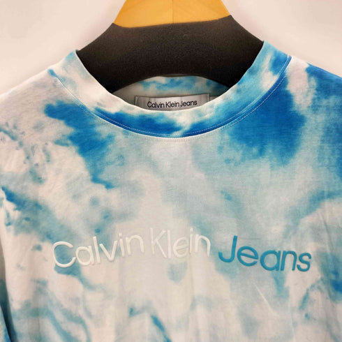 カルバンクラインジーンズ Calvin Klein Jeans ロゴプリント タイダイTシャツ メンズ M