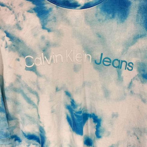 カルバンクラインジーンズ Calvin Klein Jeans ロゴプリント タイダイTシャツ メンズ M