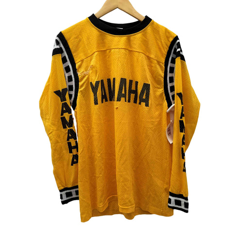 ヤマハ yamaha 70S OLD 初期 L/S MOTOCROSS モトクロス メッシュ カットソー モーターサイクル ゲーム シャツ メンズ import:L