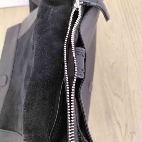 ザラ ZARA lamb leather ラムレザー ショルダーバッグ レディース M