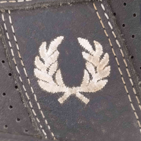 フレッドペリー FRED PERRY スエード切替 パンチング レースアップスニーカー レディース JPN:23