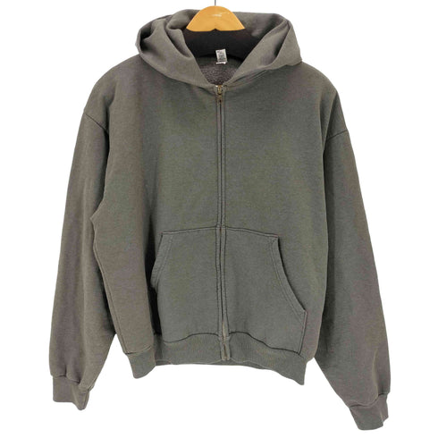 ロサンゼルスアパレル Los Angeles Apparel 10oz MID-WEIGHT ジップアップパーカー メンズ L