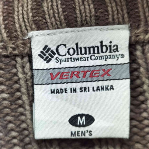 コロンビア Columbia 90-00s VERTEX ドライバーズニット メンズ import:M