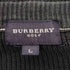 バーバリーゴルフ BURBERRY GOLF フロントロゴ刺繍 コットンニットセーター メンズ Ⅼ