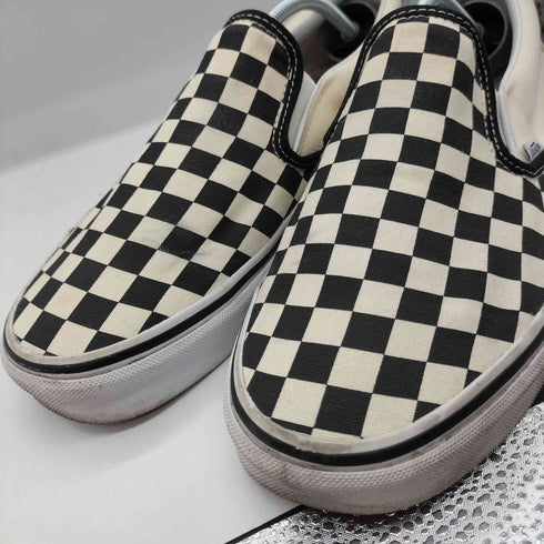 バンズ VANS SLOP-ON CHECKER FLAG チェッカー メンズ JPN:27.5