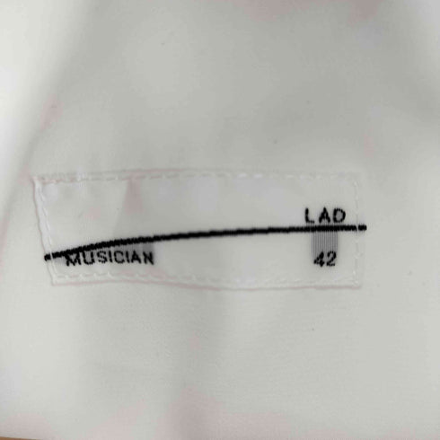 ラッドミュージシャン LAD MUSICIAN DECHINE BIG SHIRT メンズ JPN:42