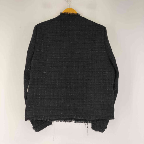 FASHIO ツイードノーカラージャケット レディース JPN:M