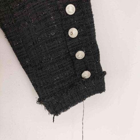 FASHIO ツイードノーカラージャケット レディース JPN:M