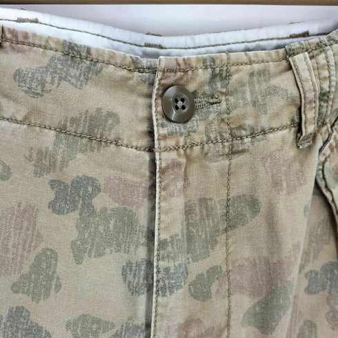 デニムアンドサプライラルフローレン DENIM&SUPPLY RALPH LAUREN 総柄 カットオフ カーゴショーツ メンズ 30inch