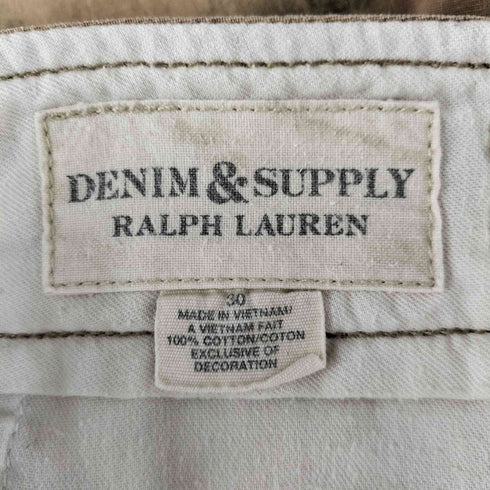 デニムアンドサプライラルフローレン DENIM&SUPPLY RALPH LAUREN 総柄 カットオフ カーゴショーツ メンズ 30inch