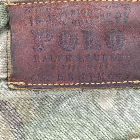 ポロラルフローレン POLO RALPH LAUREN ウッドランドカモ 5ポケット ジップフライ ストレートパンツ メンズ 20