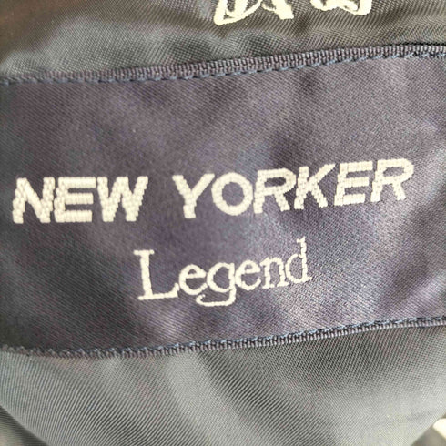 ニューヨーカー NEWYORKER LEGEND チェック柄3Bテーラードジャケット メンズ 92A5