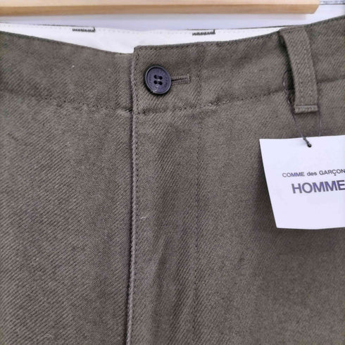 コムデギャルソンオム COMME des GARCONS HOMME 25aw WOOL ARMY SAGE PANTS 綿ウールアーミーサージパンツ メンズ JPN:M