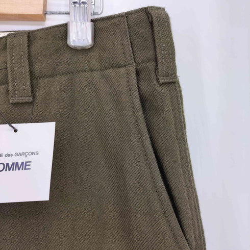 コムデギャルソンオム COMME des GARCONS HOMME 25aw WOOL ARMY SAGE PANTS 綿ウールアーミーサージパンツ メンズ JPN:M