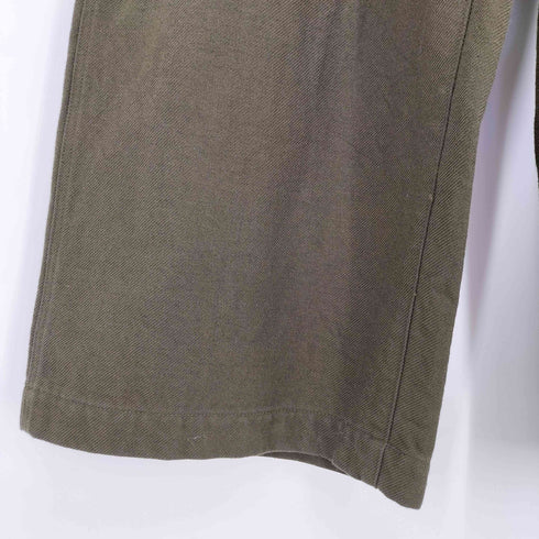 コムデギャルソンオム COMME des GARCONS HOMME 25aw WOOL ARMY SAGE PANTS 綿ウールアーミーサージパンツ メンズ JPN:M