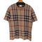 バーバリー BURBERRY ノヴァチェック 半袖ニット メンズ Ⅼ
