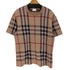 バーバリー BURBERRY ノヴァチェック 半袖ニット メンズ Ⅼ