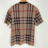 バーバリー BURBERRY ノヴァチェック 半袖ニット メンズ Ⅼ