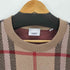バーバリー BURBERRY ノヴァチェック 半袖ニット メンズ Ⅼ