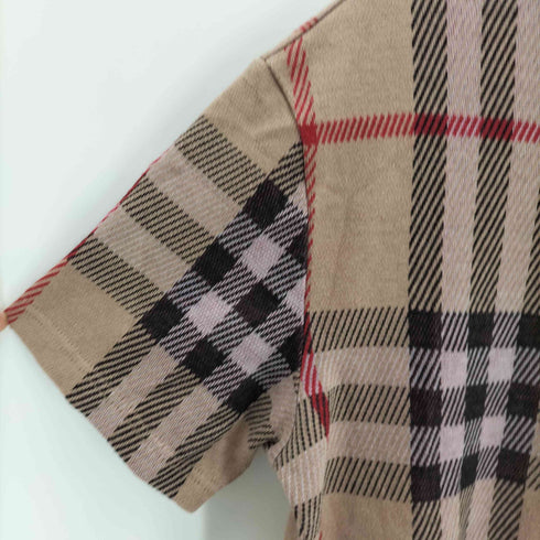 バーバリー BURBERRY ノヴァチェック 半袖ニット メンズ Ⅼ