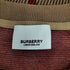 バーバリー BURBERRY ノヴァチェック 半袖ニット メンズ Ⅼ