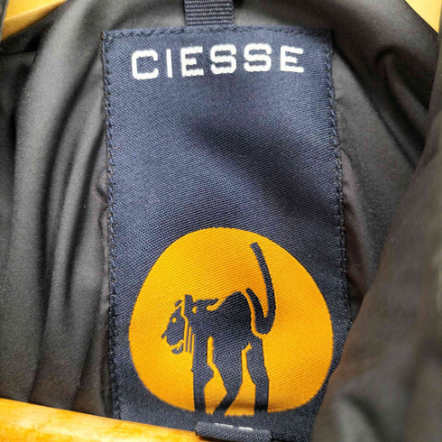 CIESSE フードファー ベルト付ダウンコート import レディース 42