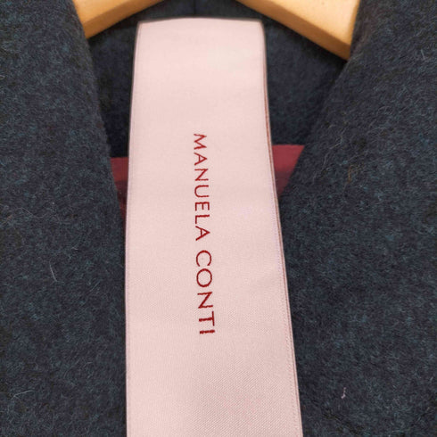 MANUELA CONTI MADE IN ITALY フーディー デザインマキシコート import レディース 42