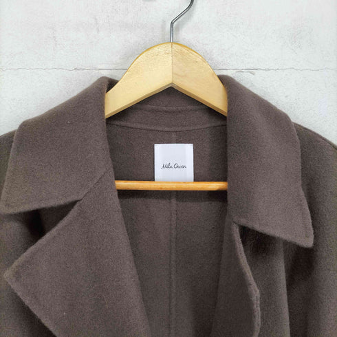 ミラオーウェン Mila Owen Wool Long Coat レディース 0