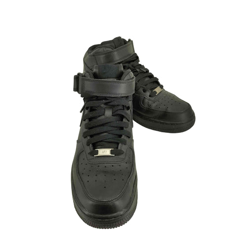 ナイキ NIKE Air Force 1 Mid '07 Black/Black メンズ JPN:26.5