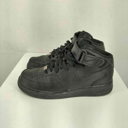ナイキ NIKE Air Force 1 Mid '07 Black/Black メンズ JPN:26.5