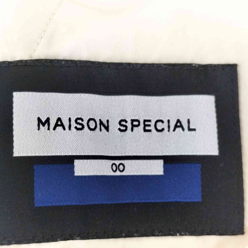 メゾンスペシャル MAISON SPECIAL タフタビンテージワイドカーゴパンツ メンズ 00