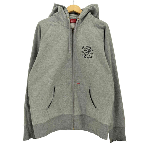 シュプリーム Supreme 07AW ALL POWER TO ZIP UP HOODIE メンズ L