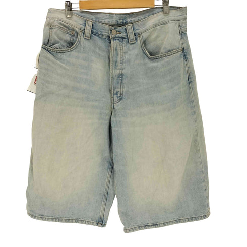 ザラ ZARA ワイド デニムハーフパンツ メンズ