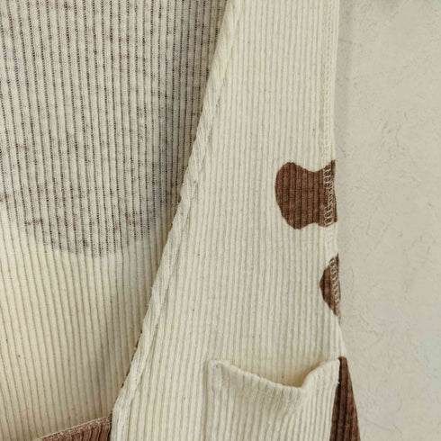 マチュアリー maturely Rib Holstein Dress レディース