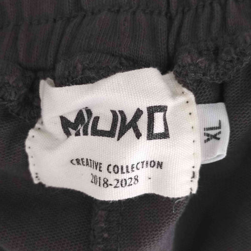 MiJKO ダメージ加工スウェットワイドパンツ メンズ XL