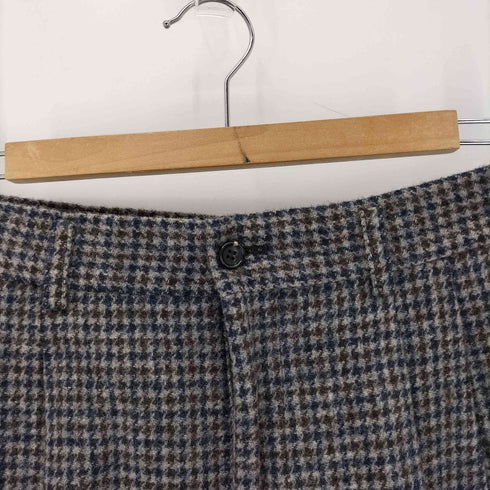 コムデギャルソンオムプリュス COMME des GARCONS HOMME PLUS 95AW 千鳥格子 ウールタックパンツ メンズ JPN:S