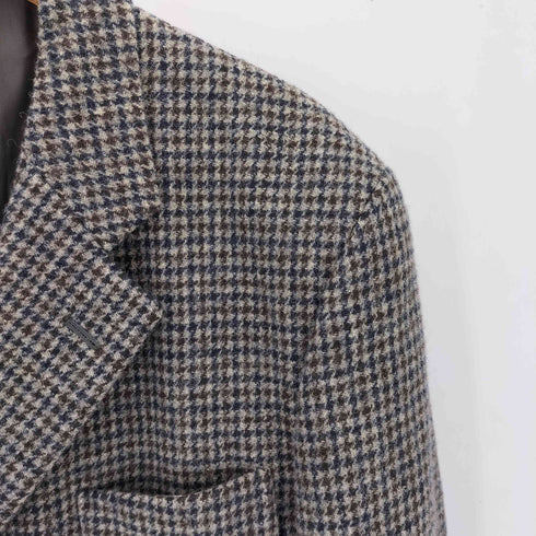 コムデギャルソンオムプリュス COMME des GARCONS HOMME PLUS 95AW 3B 千鳥格子 ウール テーラードジャケット メンズ JPN:M