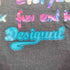 デシグアル Desigual ラインストーン アートプリント Vネック 半袖 Tシャツ レディース