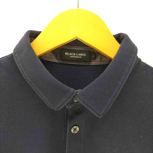 ブラックレーベルクレストブリッジ BLACK LABEL CRESTBRIDGE ワッペンロゴ ポロシャツ メンズ L