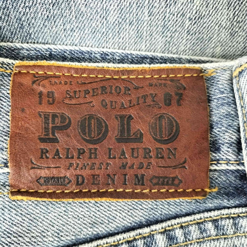 ポロラルフローレン POLO RALPH LAUREN ジップフライ カットオフ デニム ショーツ メンズ 32inch