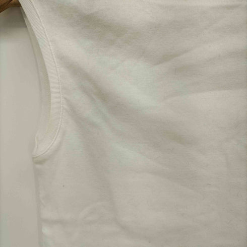 ポロラルフローレン POLO RALPH LAUREN 現行タグ ショルダーメタルボタン ノースリーブ カットソー レディース import:M